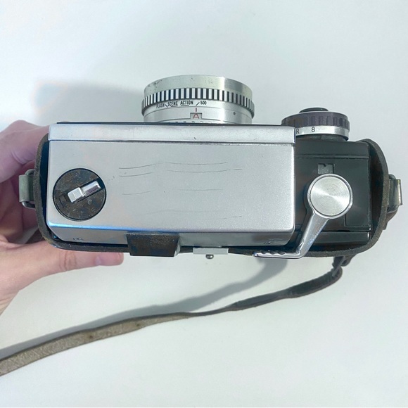 📸 Vintage 1960s Argus Autronic II 35mm Camera f 2.8 Cintar 50mm Lens Case Strap - Picture 4 of 15